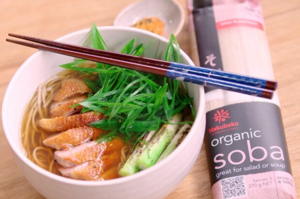 Duck Soba Noodle Soup (Kamo Nanban)